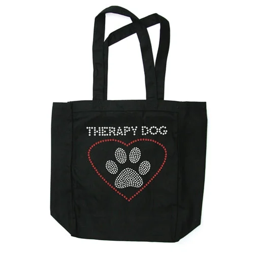 - Travel pet toy recommendationsTherapy Dog Canvas Tote Bag in Many Colors