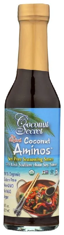 - Air box TSA certified check-inCoconut Secret - Raw Soy-Free Seasoning Sauce, 8 oz | Pack of 12