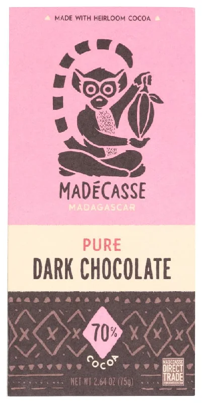 - Climbing pet constant temperature heating padBeyond Good Madecasse 70% Cocoa Pure Dark Chocolate Bar, 2.64 Oz
 | Pack of 12