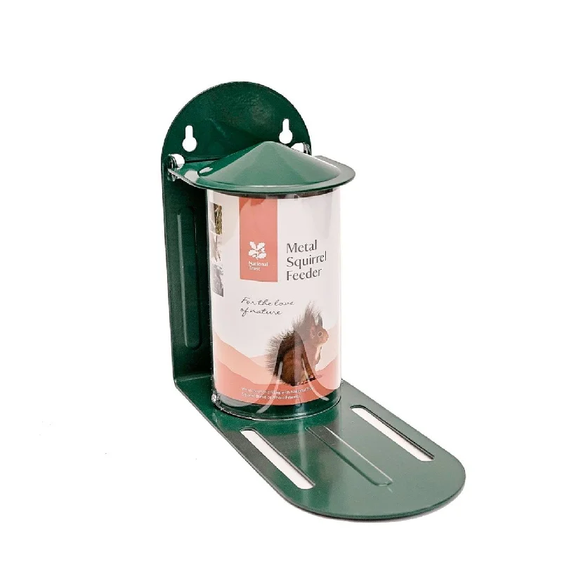  -High-fiber dog foodNational Trust Green Metal Squirrel Feeder