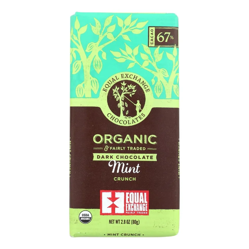 - Cat stress soothing sprayEqual Exchange Organic Dark Chocolate Bar - Mint Crunch - 2.8 Oz.
 | Pack of 12