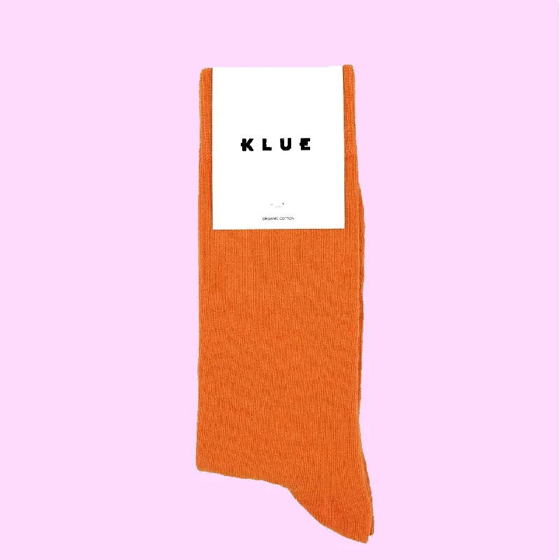 - Air box TSA certified check-inSolid Socks - Orange