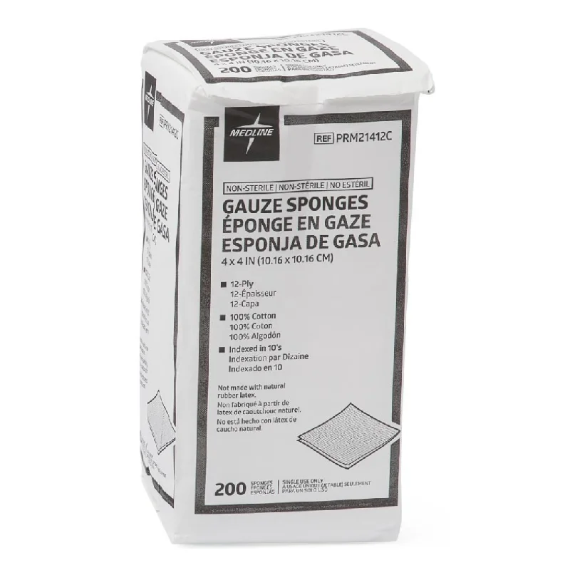 ---Cotton Gauze Sponges