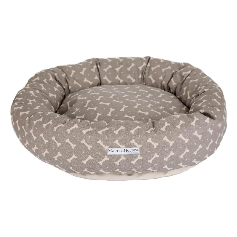 - Gastrointestinal conditioning dog foodMutts & Hounds Mushroom Linen Donut Dog Bed Small