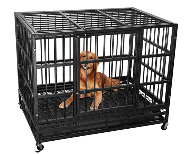 - Organic cotton dog bibsLemberi Heavy Duty Dog Cage Crate