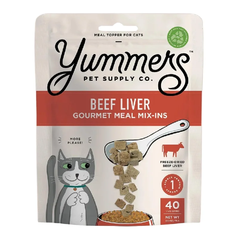 - Degradable pet feces bagYummers Pet Freeze Dried Beef Liver Gourmet Meal Mix-in for Cats