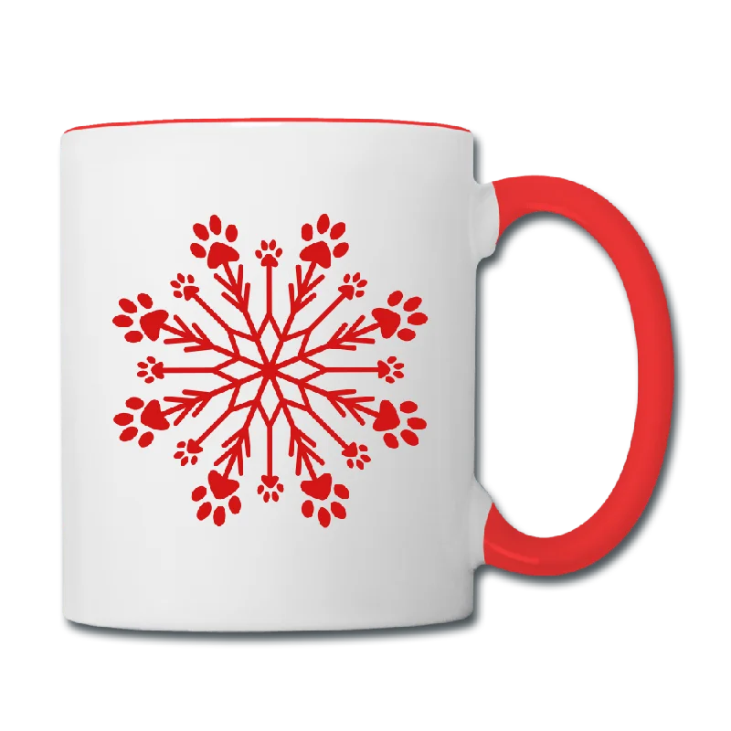 - Dog anti-slip matPaw Snowflake Contrast Coffee Mug