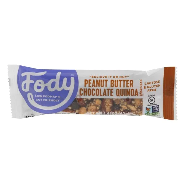 Pet ProductsFody Food Co - Peanut Butter Chocolate & Quinoa Bar, 1.4oz | Pack of 12