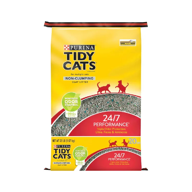 - Pet vitamin complex nutrition tabletsTidy Cats® 24/7 Performance® Non-Clumping Odor Control Cat Litter