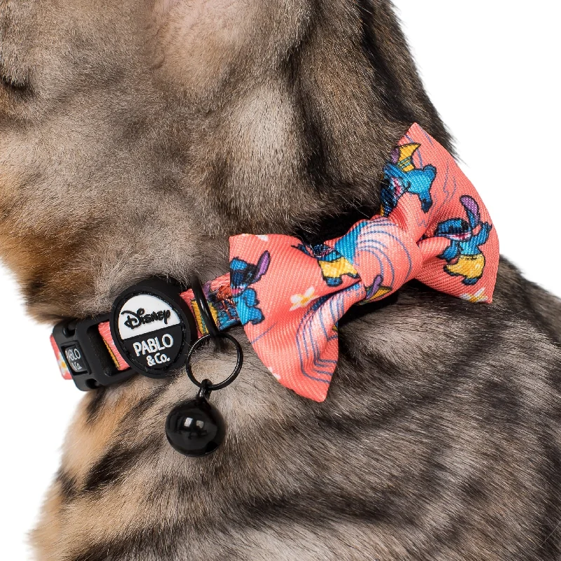  -Explosion-proof leash FOR LARGE dogsSurfin' Stitch: Cat Bow Tie