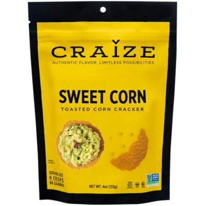 - Degradable pet feces bagCraize Toasted Corn Crisps Sweet Corn 4 oz
 | Pack of 6