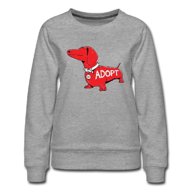 ---"Big Red Dog" Contoured Premium Sweatshirt