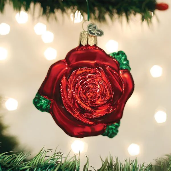 - Summer pet ice matRed Rose Ornament