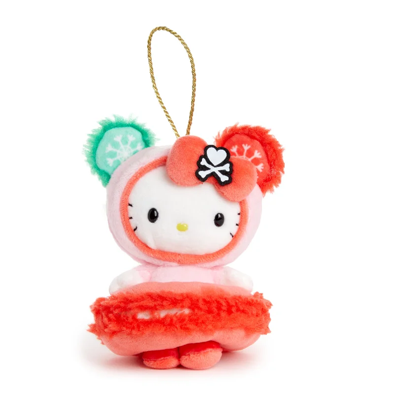 - Foldable and portable cat bagHello Kitty x Tokidoki Ornament (Holiday Macaron)