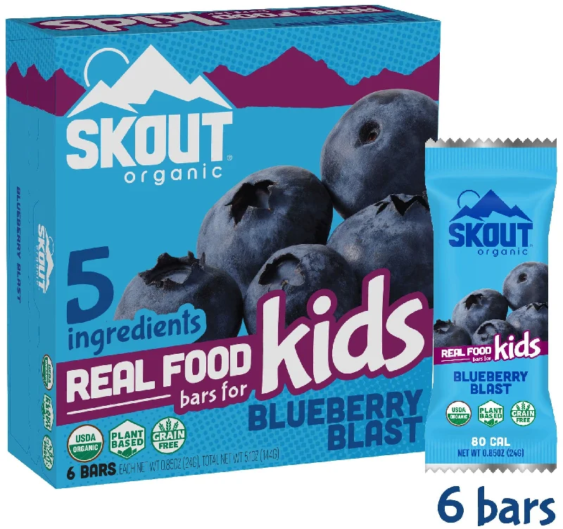 - Natural latex pet mattressSkout Organic - Kids Bar Blueberry Blast, 6 Bars, 0.85oz Each | Pack of 6