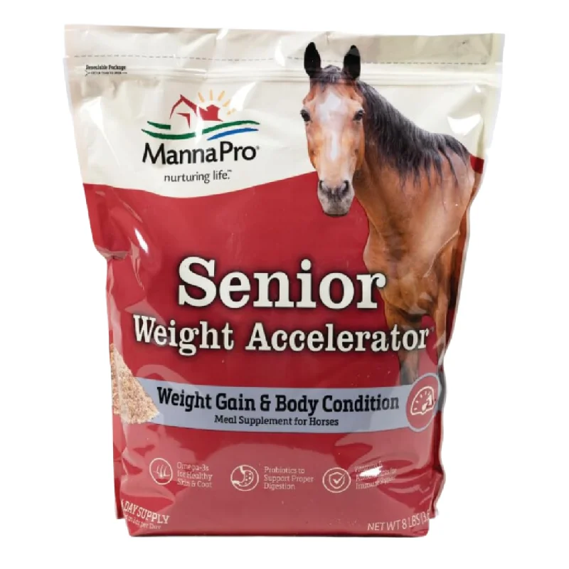 - Remote interactive pet feederManna Pro Senior Weight Accelerator for Horses