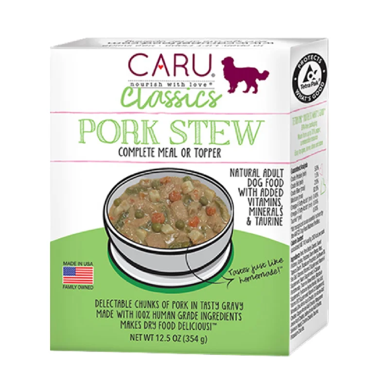 ---Caru Classics Pork Stew for Dogs