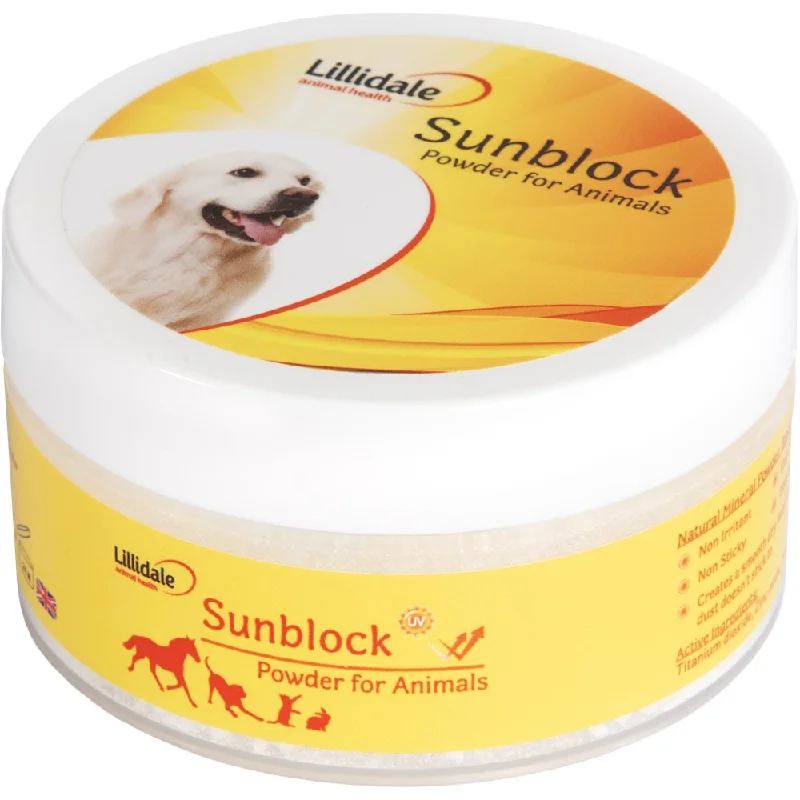 - Air box TSA certified check-inLillidale Sunblock Powder For Cats, Dogs & Other Animals 35g