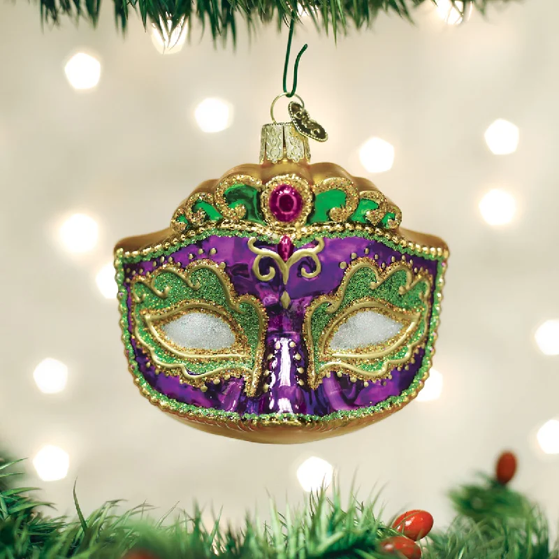 ---Mardi Gras Mask Ornament