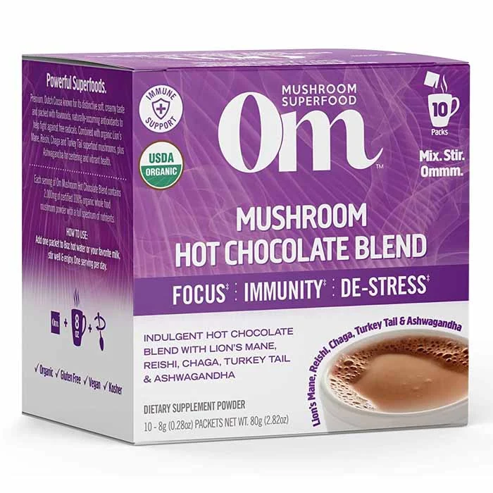 - Custom pet birthday cakeOm Mushroom Superfood - Mushroom Hot Chocolate Blend, 10 Sachets