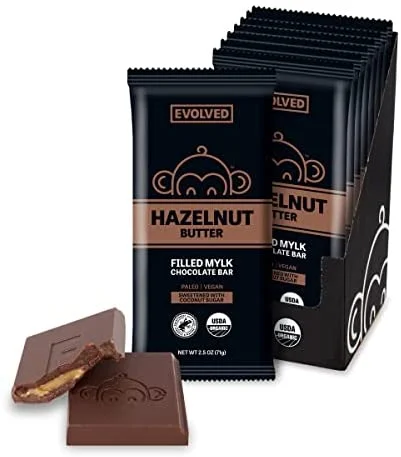 Pet ProductsEvolved - Hazelnut Filled Bar, 2.5oz | Pack of 8