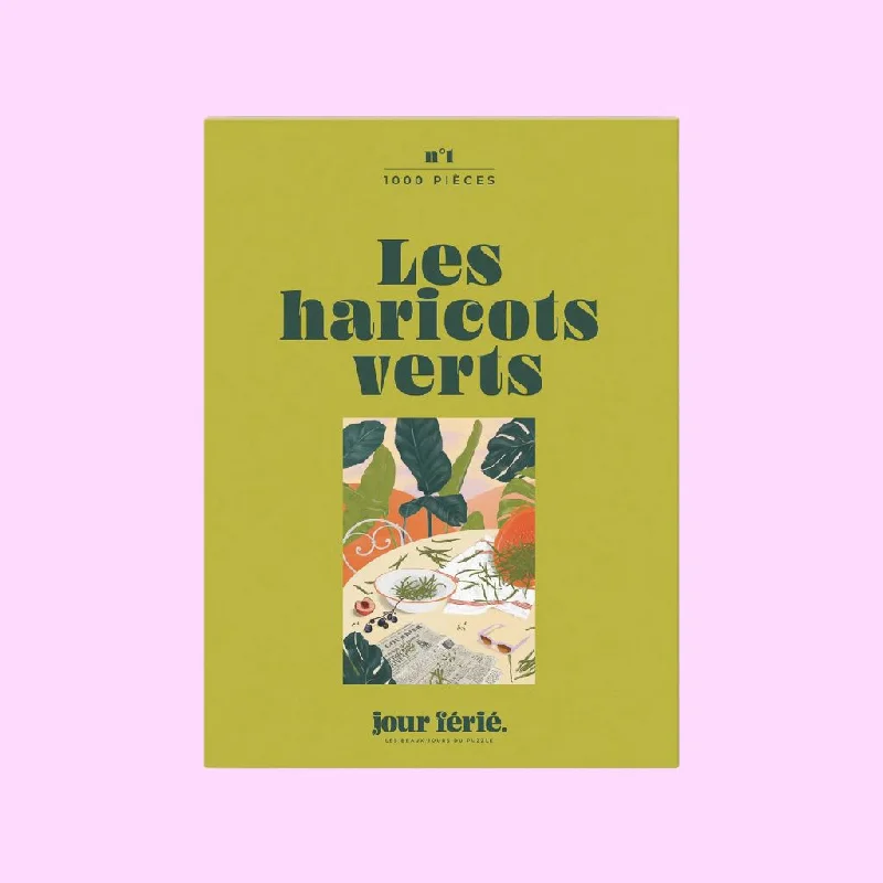 - Pet vitamin complex nutrition tablets"Les haricots verts" Puzzle