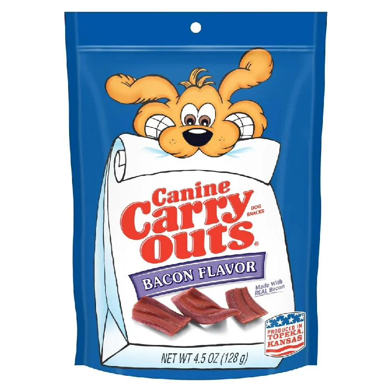 - Dog anti-slip matCanine Carry Outs Bacon Flavor Chewy Dog Treats