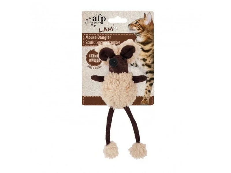 - Organic cotton dog bibsAFP Lambswool - Mouse Dangler