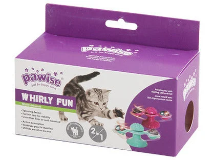 - Pet stroller can be taken on the planePAWISE Twirly Whirly Cat Toy