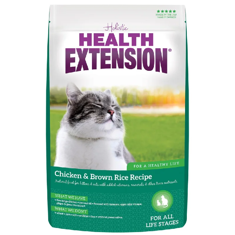 ---Health Extension Premium Chicken & Rice Cat & Kitten Dry Food