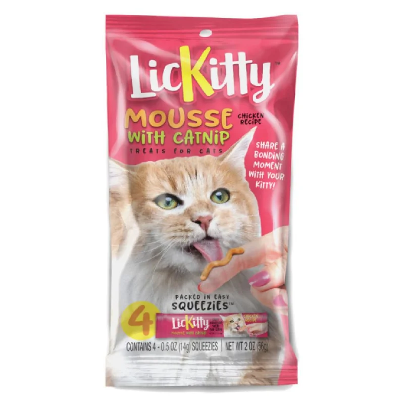 - Deodorizing cat litter tofu litterAgainst the Grain LicKitty Mousse Chicken with Catnip Treat for Cats