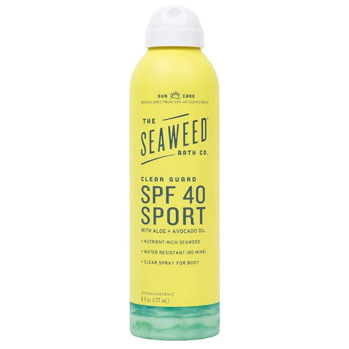 Pet ProductsSeaweed Bath Co. - Clear Guard SPF 40 Sport Spray, 6 fl oz