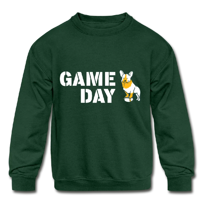 - Degradable pet feces bagGame Day Dog Kids' Crewneck Sweatshirt