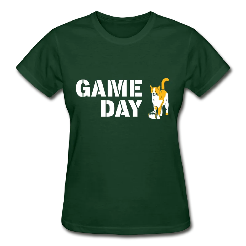 - Pet monitor with cameraGame Day Cat Contoured Ultra T-Shirt