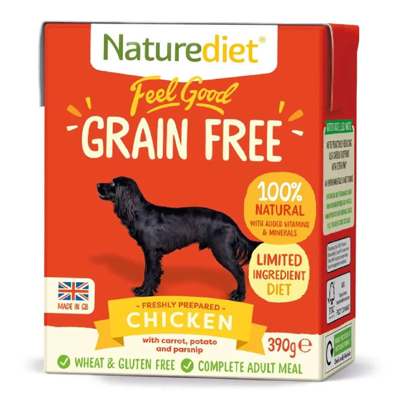 - Hill's dog food priceNaturediet Feel Good Grain Free Chicken Complete Wet Dog Food 18 x 390g