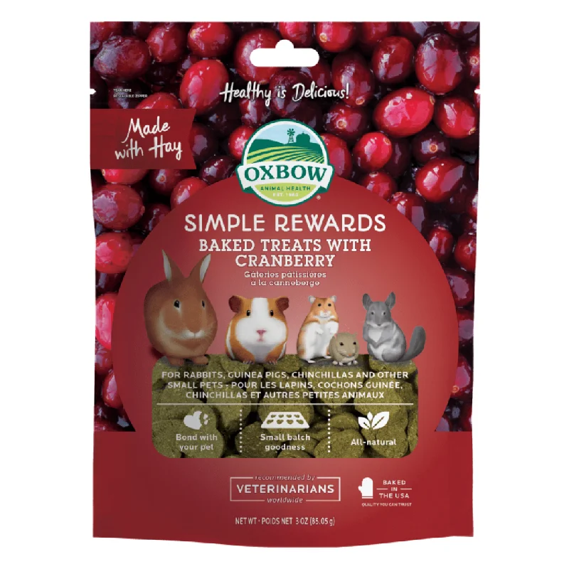 - Dog anti-slip matOxbow Simple Rewards Baked Treats with Cranberry for Rabbits, Guinea Pigs, and Other Small Animals