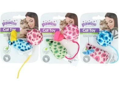 - Dog disposable foam shower gelPAWISE Cat Toy - Mice & Ball