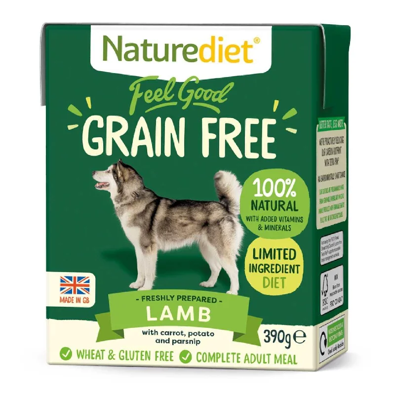 - Crave dog food reviewNaturediet Feel Good Grain Free Lamb Complete Wet Dog Food 18 x 390g