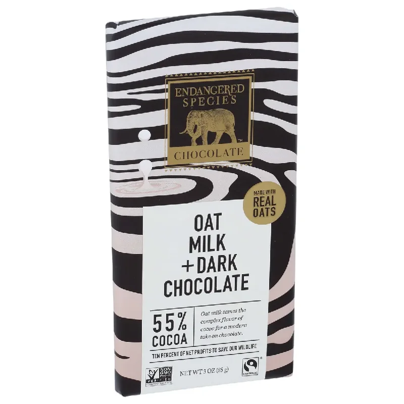 - Dog anti-slip matEndangered Species Bar Oat Milk Dark chocolate alate, 3 oz
 | Pack of 12