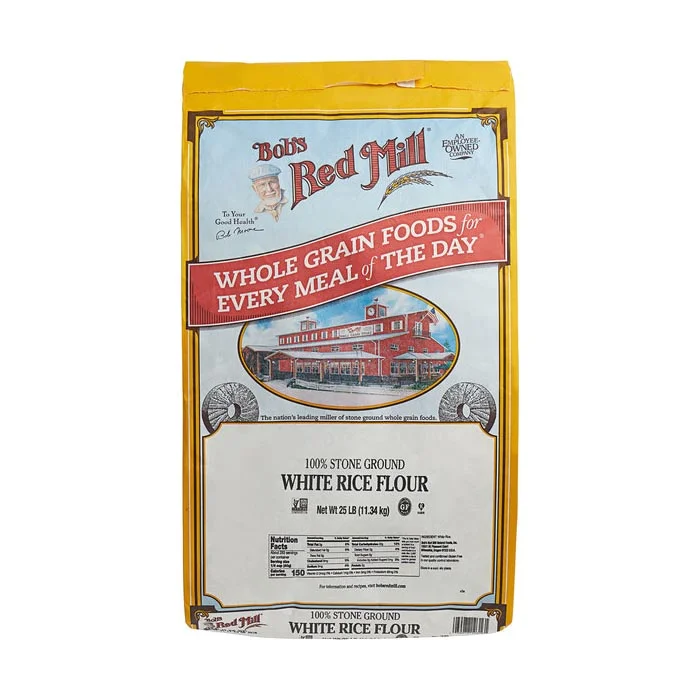 - Air box TSA certified check-inBob's Red Mill - Gluten-Free White Rice Flour, 25lbs