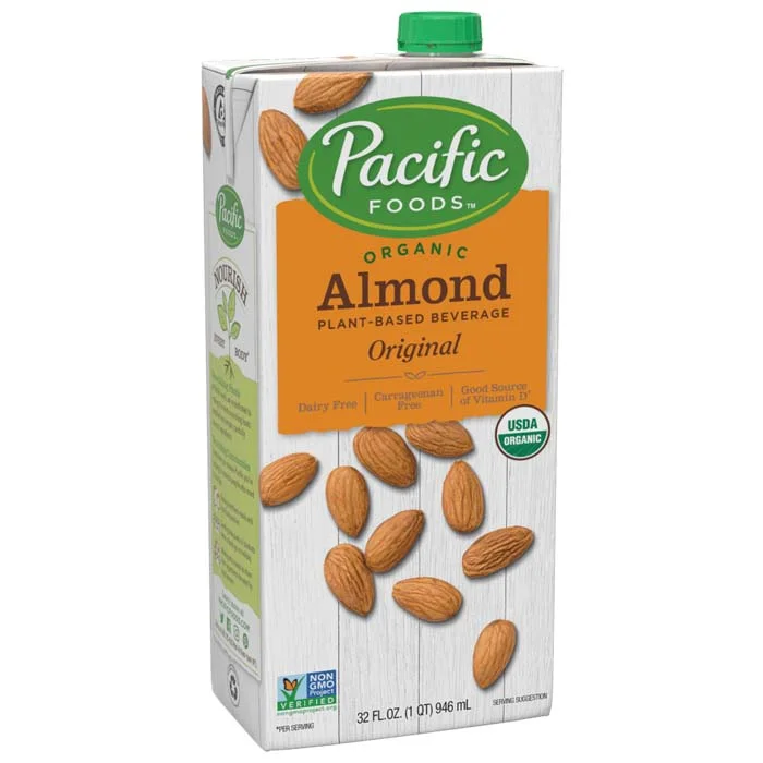 - Car dog seat beltPacific Foods - Organic Almond Plant-Based Beverage - Original, 32 fl oz