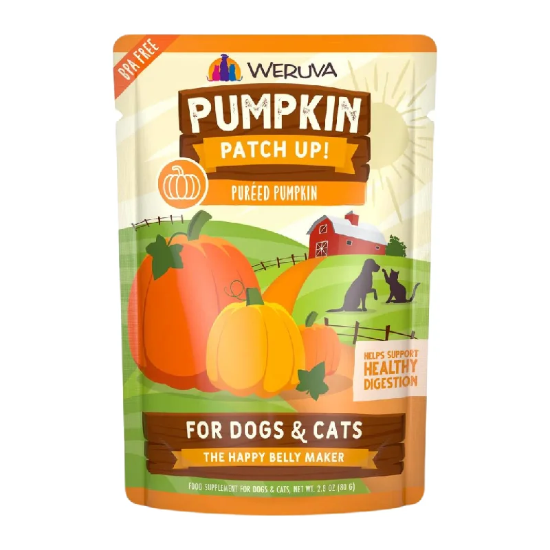 - Dog heart rate monitoring collarWeruva Pumpkin Patch Up! Pumpkin Puree Pouches for Dogs & Cats