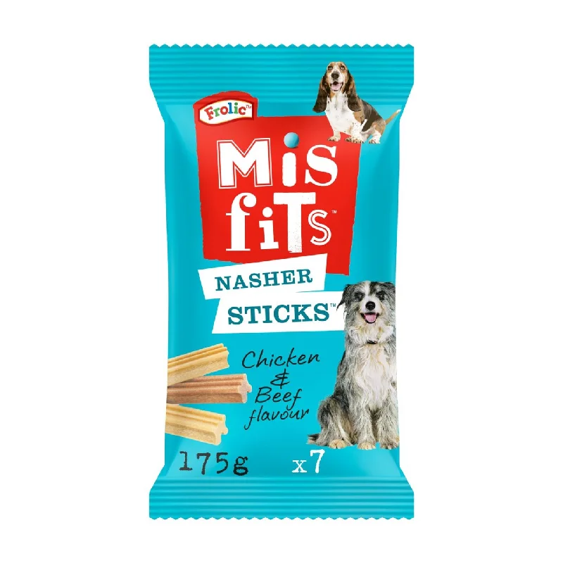 - Weight loss dog foodMisfits Nasher Sticks Adult Medium Dog Treats with Chicken and Beef 175g