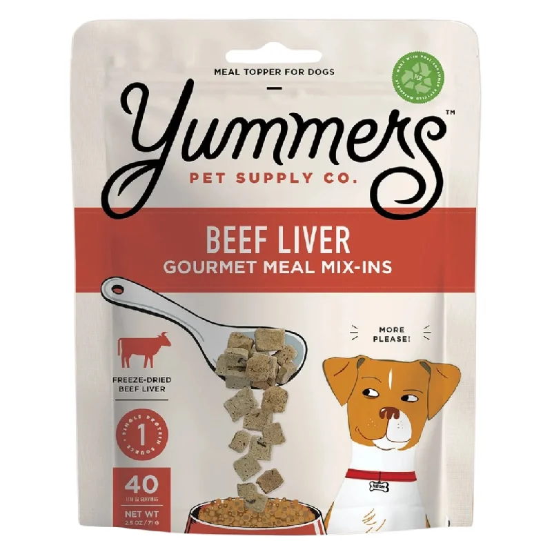 Pet ProductsYummers Pet Beef Liver Gourmet Meal Mix-in for Dogs