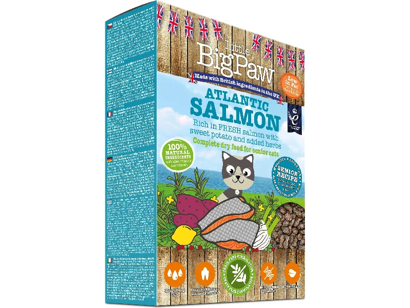 - Pregnant cat delivery room warming boxAtlantic Salmon Complete dry food for Senior Cats 350gm /Little BigPaw