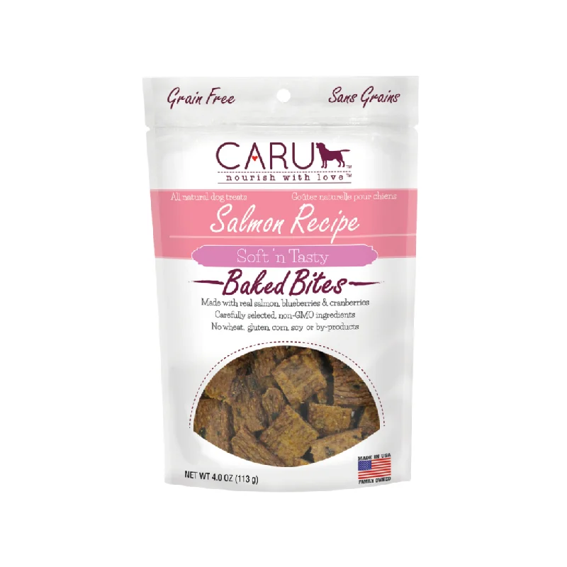 Pet ProductsCaru Soft 'n Tasty Salmon Recipe Bites for Dogs