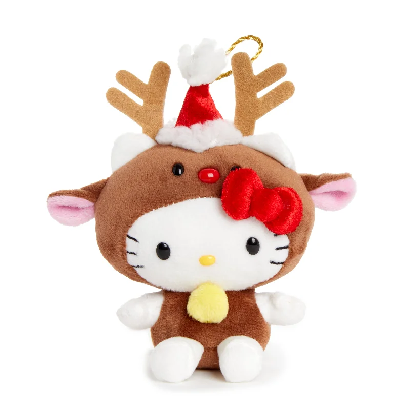 - Winter warm clothes for short-haired dogsHello Kitty Plush Reindeer Ornament