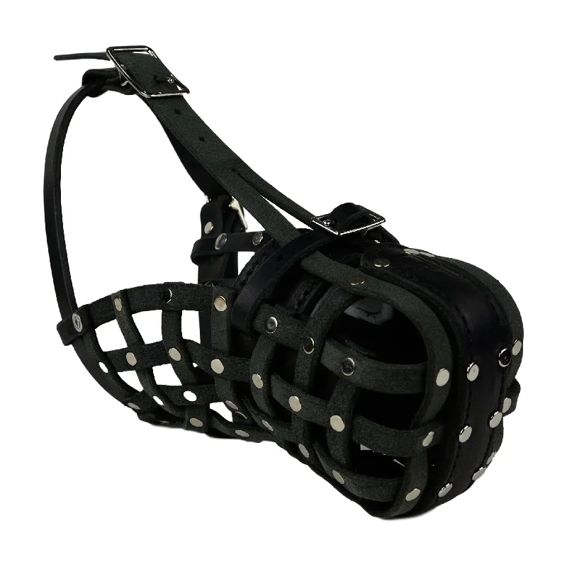 Pet ProductsLeather Basket Muzzle