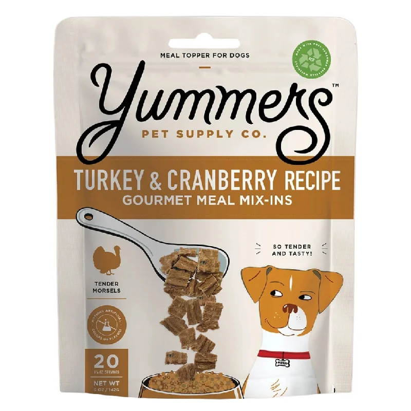 - Teething and chewing toys for puppiesYummers Pet Turkey & Cranberry Gourmet Meal Mix-In for Dogs