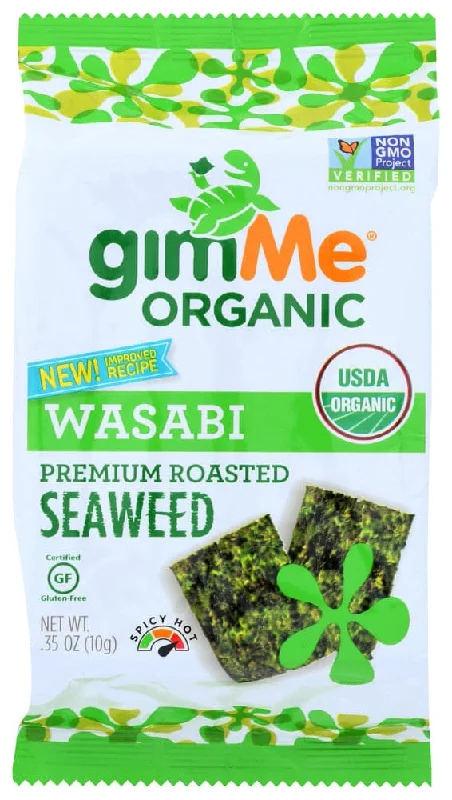 - Car dog seat beltGimme Wasabi Flavored Roasted Seaweed Snacks 0.35 Oz
 | Pack of 12